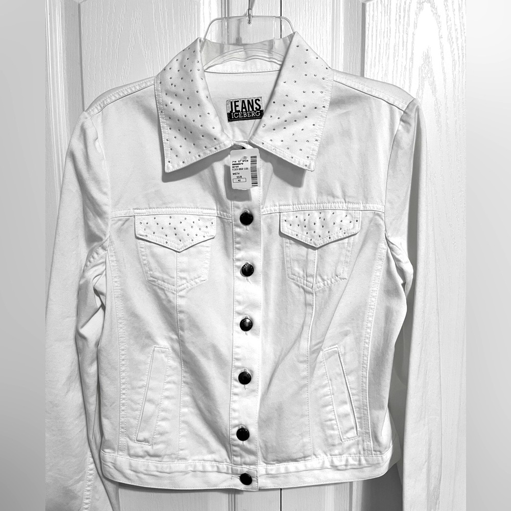 NWT Iceberg jeans jacket size 42